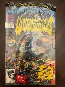 Nightstalkers #1 NM Midnight Sons - Poly Bag Opened No Card