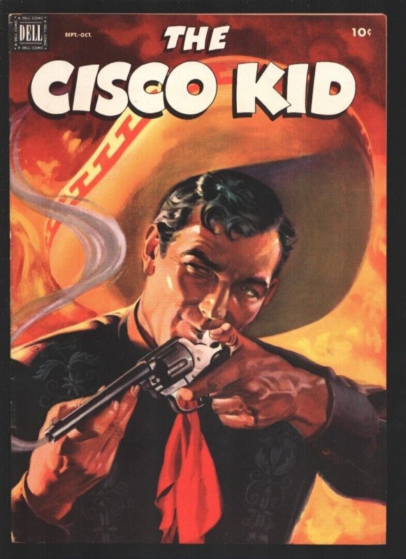 Cisco Kid #11 1952-Dell-Painted cover by Ernest Nordli-Robert Jenny story art...