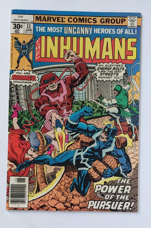 The Inhumans (1977) VF    Keith Pollard art