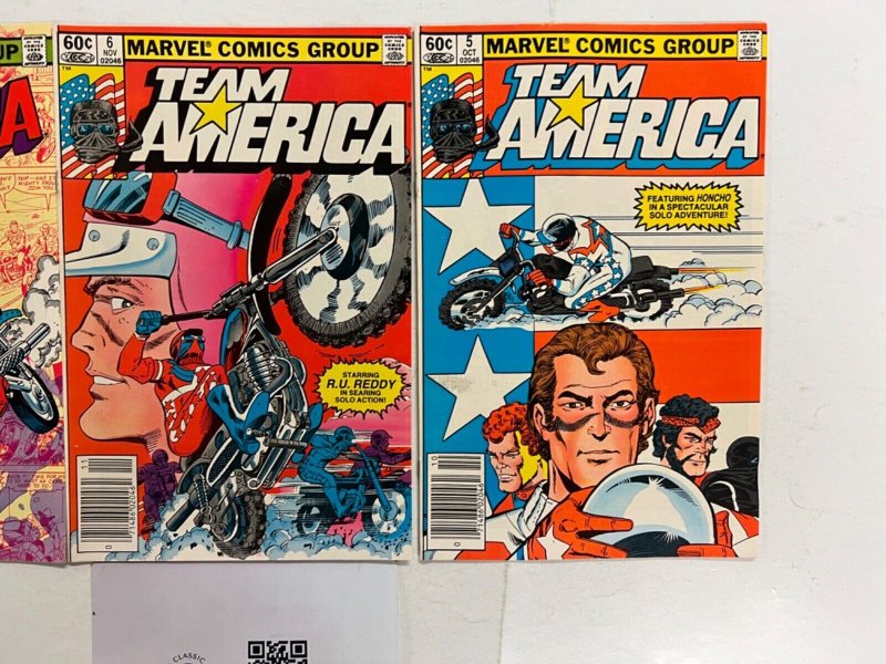 3 Team America Marvel Comic Books # 5 6 7 Avengers Defenders Thor 53 JS57