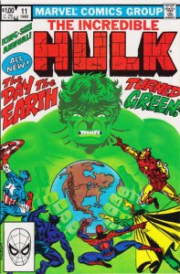 Incredible Hulk, The Annual #11 VF/NM; Marvel | Frank Miller - we combine shippi 