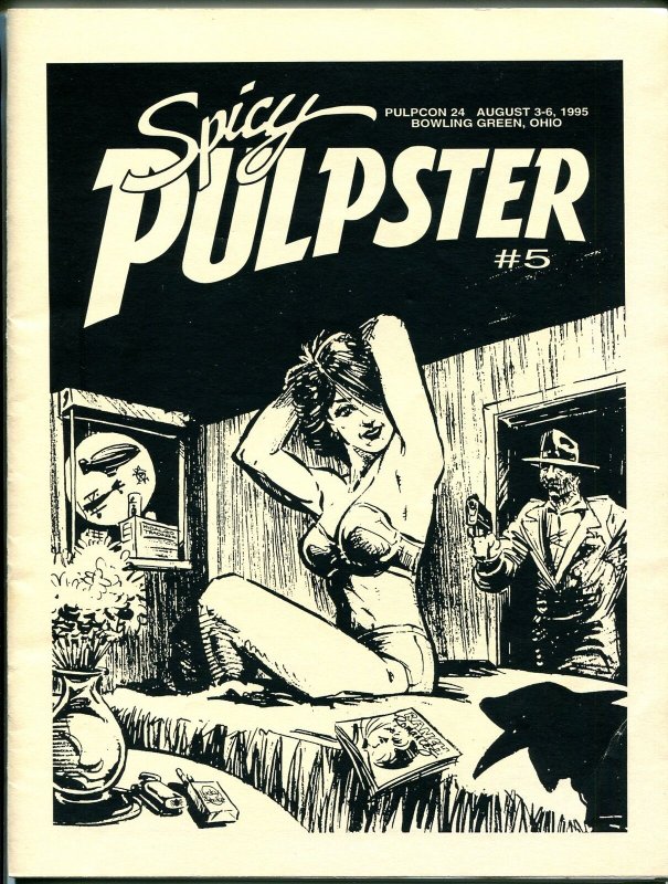 Pulpster #5 1995-Pulpcon 24 program-Hugh B Cave-Green Lama-Kinstler-Avallone-VF