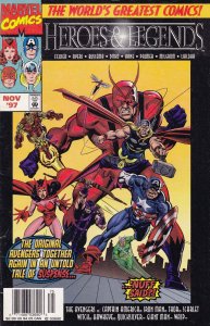 Marvel: Heroes And Legends #2 (Newsstand) VG ; Marvel | low grade comic 97 Aveng