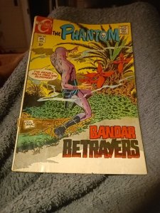 The PHANTOM Bandar Betrayers #37 CHARLTON COMICS April 1970 Bronze Age