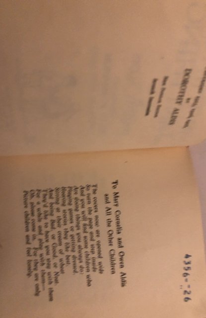 Everything and anything, 1927, ALDIS,99p,