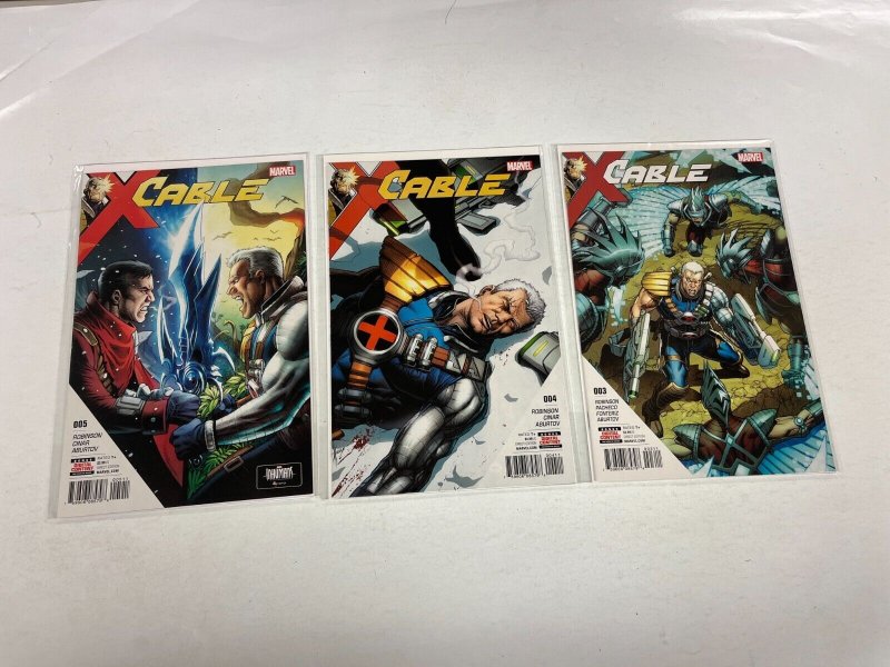5 Cable Marvel Comics books #1 2 3 4 5 Robinson 90 RC11