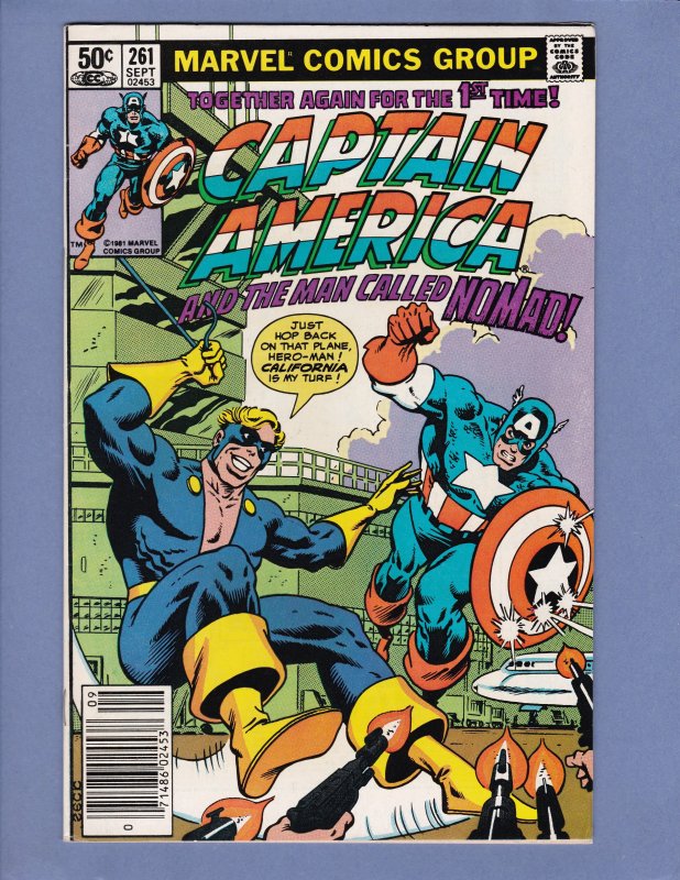 Captain America #231 #242 #247 #257 #258 #260-264 #267-271 #273 #274 #283