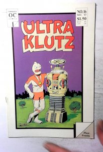 Ultra Klutz #16 (1987) Onward Comics 1st Print Comic Book