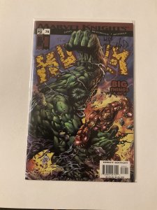 Incredible Hulk 74 Near Mint Nm Signed Jones Reinhold Marvel