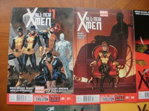 5 Near-Mint Marvel ALL-NEW X-MEN Comic #1 #6 #18 #19 #20 (2013 2014 Bendis Silva