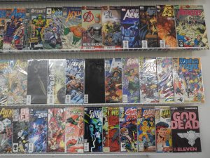 Huge Lot 120 Comics W/ Avengers, Ghost Rider, Alpha Flight+ Avg VF- Condition!