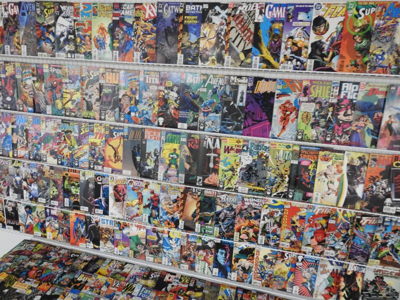 Huge Lot 170+ Comics W/ Gambit, Batman, Silver Surfer+ Avg Fine- Condition!