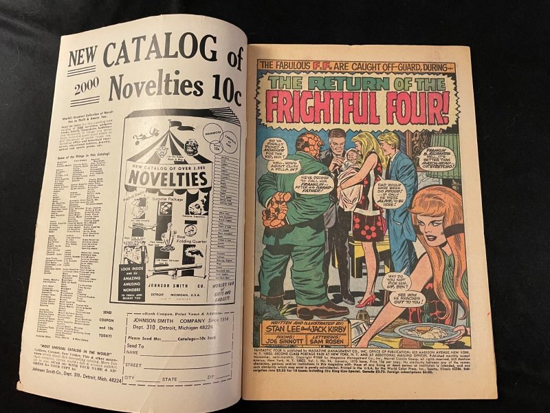 FANTASTIC FOUR #94 First Appearance of Agatha Harkness, VG+ Condition