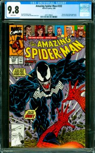 Amazing Spider-Man #332 CGC Graded 9.8 Venom, Styx & Stone appearance. Jay Le...