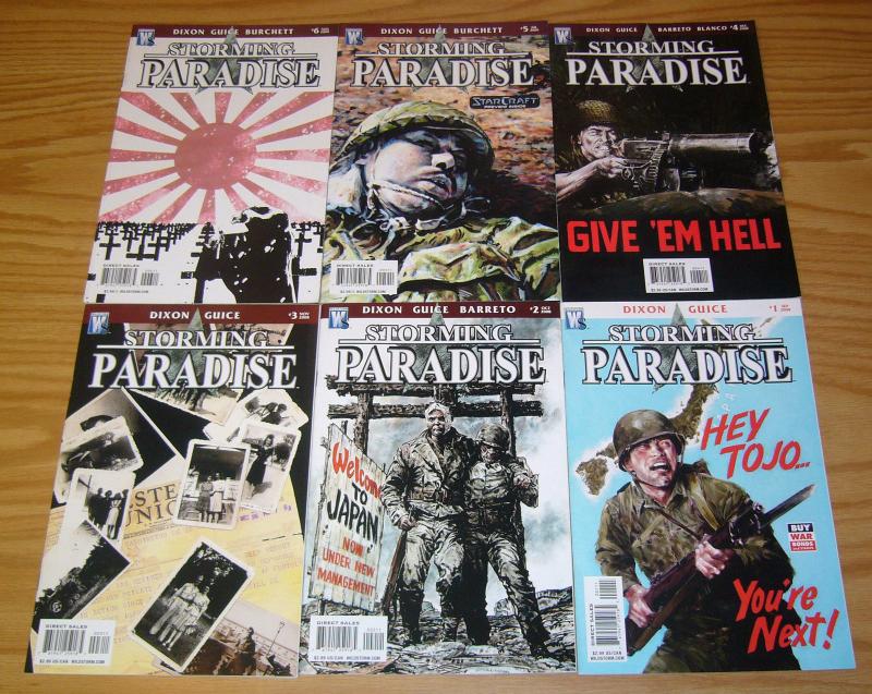 Storming Paradise #1-6 VF/NM complete series - world war 2 alterna-history WWII