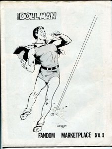 Fandom Marketplace #3 1973-SFCA-old comics & fanzines for sale-RBCC staff-FN