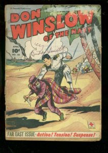 DON WINSLOW OF THE NAVY #56 1958-FAWCETT-FAR EAST ISSUE FR