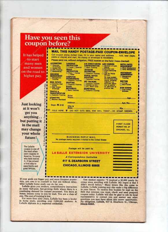 The Amazing Spider-Man #119 - vs Hulk - 1973 - VG+