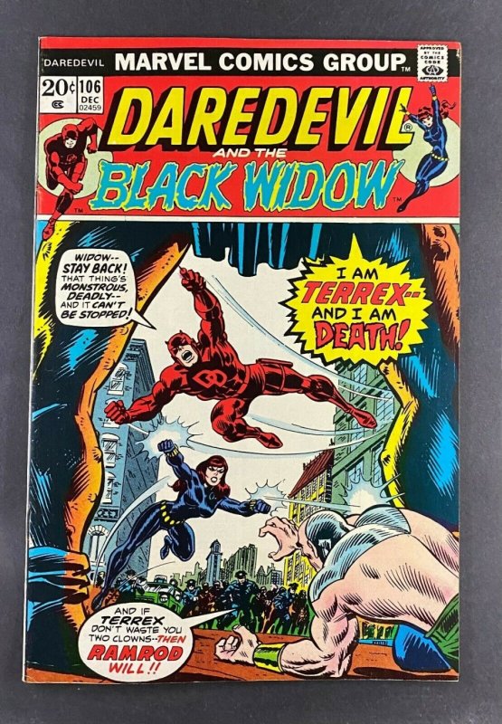 Daredevil (1964) #106 VF (8.0) Black Widow Don Heck