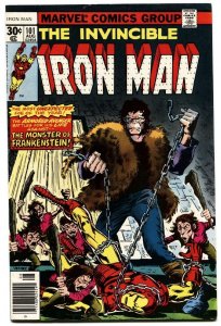 IRON MAN #101-1977-MARVEL BRONZE-AGE COMIC-FRANKENSTEIN