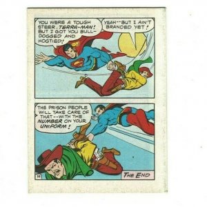 Superman 1980 Post Cereal Mini-Comic Terra-Man's Skyway Robbery!