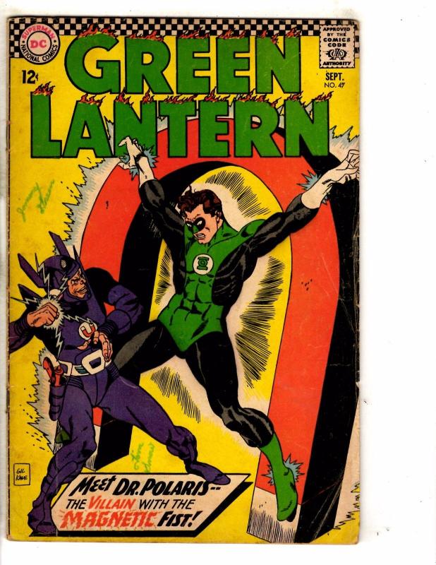 Green Lantern # 47 VG DC Comic Book Silver Age Flash Sinestro Star Sapphire JG2