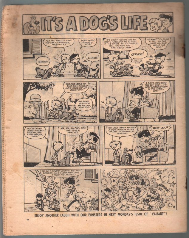 Valiant # July 1966 - Fleetway  -G - Comic Book