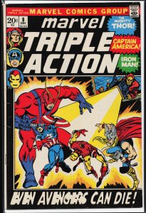 Marvel Triple Action #8 (1972) The Avengers