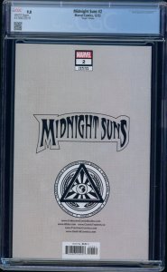 Midnight Suns #2 CGC 9.8 Nakayama Virgin Origin of Agatha Harkness