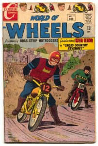 World Of Wheels #17 1967 CHARLTON -Ken King VG