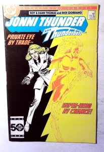 Jonni Thunder #3 (1985) DC Comics Thunderbolt 1st Print Comic Book