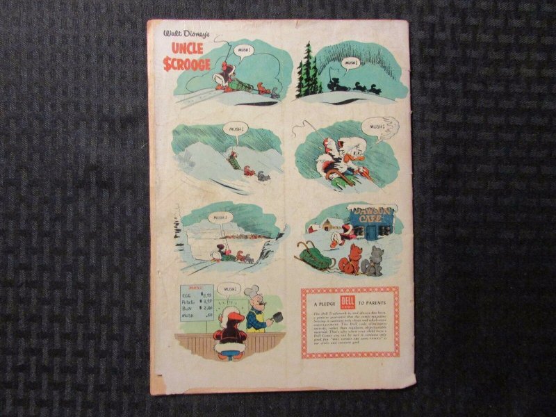 1956 Walt Disney UNCLE SCROOGE #13 GD+ 2.5 Dell