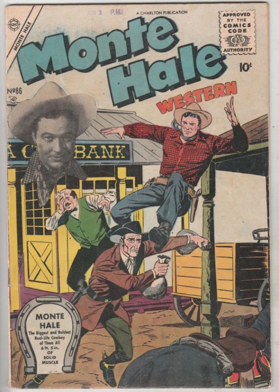 Monte Hale Western #86 (Jul-53) VG/FN Mid-Grade Monte Hale