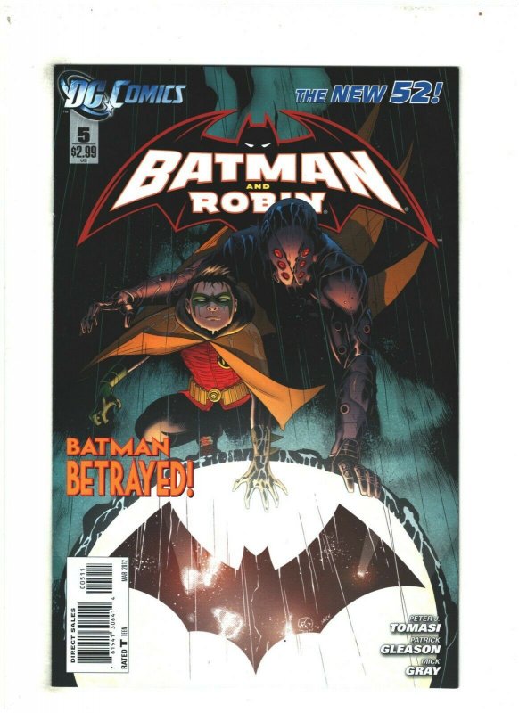 Batman and Robin #5 NM- 9.2 DC Comics 2012 New 52 761941306414