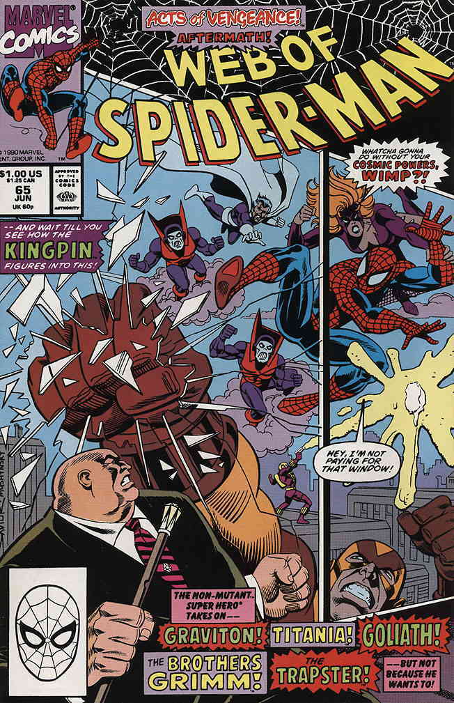 Web of Spider-Man, The #65 VF ; Marvel | Acts of Vengeance | Comic Books -  Copper Age, Marvel, Spider-Man, Superhero / HipComic