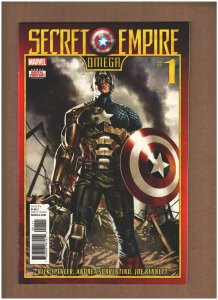 Secret Empire: Omega #1 Marvel Comics 2017 CAPTAIN AMERICA HYDRA NM- 9.2