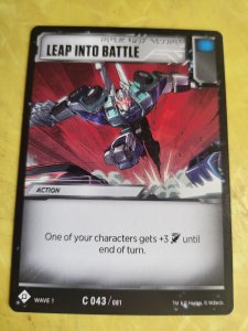 Transformers Trading Card Game: Wave 1 - Leap into Battle