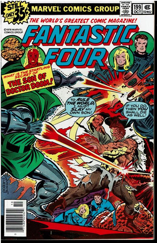 Fantastic Four #199, 8.0 or Better - Death of Dr. Doom Clone