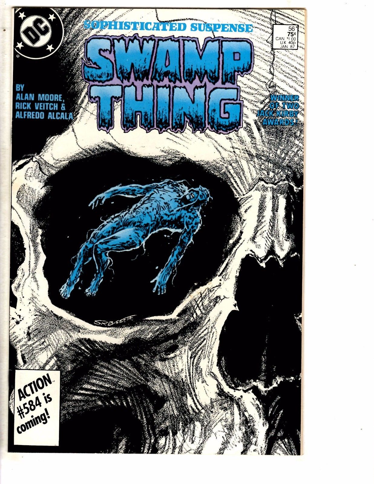 5 Swamp Thing DC Comic Books # 55 56 57 58 59 Alan Moore VF
