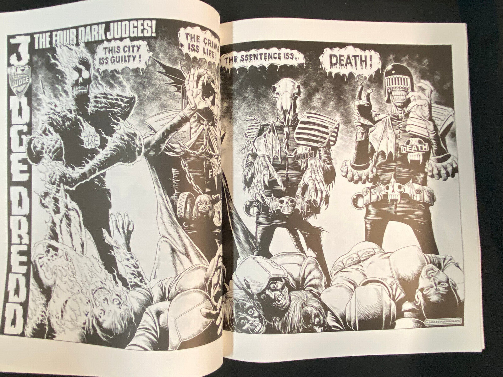 Judge Death: the Chronicles of Judge Dredd Graphic Novel Brian Bolland