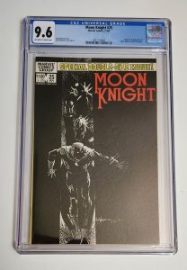 Moon Knight #25 CGC 9.6 Bill Sienkiewicz 1st Black Spectre FREE SHIPPING