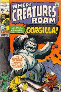 Where Creatures Roam   #5, VG- (Stock photo)