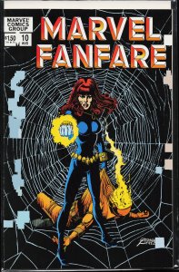 Marvel Fanfare #10 (1983) Black Widow