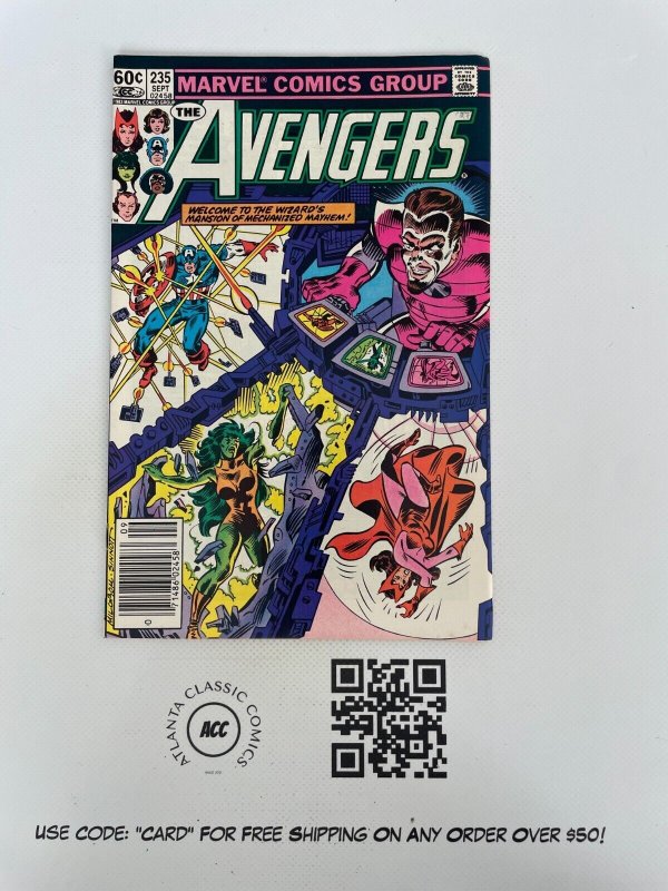 Avengers # 235 NM Marvel Comic Book Hulk Thor Iron Man X-Men Hawkeye 8 J899