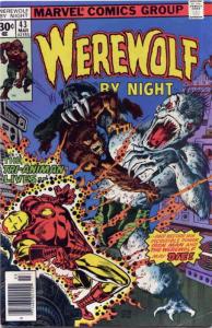 Werewolf By Night #43 FN; Marvel | save on shipping - details inside