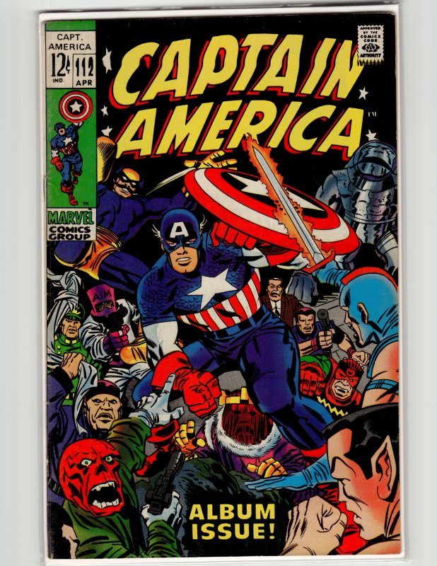 Captain America #112 (1969) Captain America