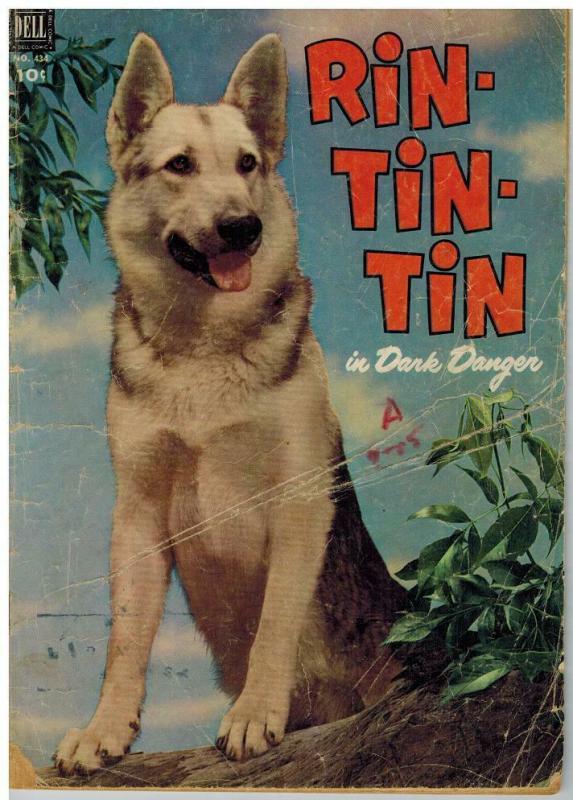 RIN TIN TIN (1952-1963 DELL) F.C.434 FR-G COMICS BOOK