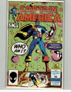 Captain America #307 (1985) Captain America [Key Issue]