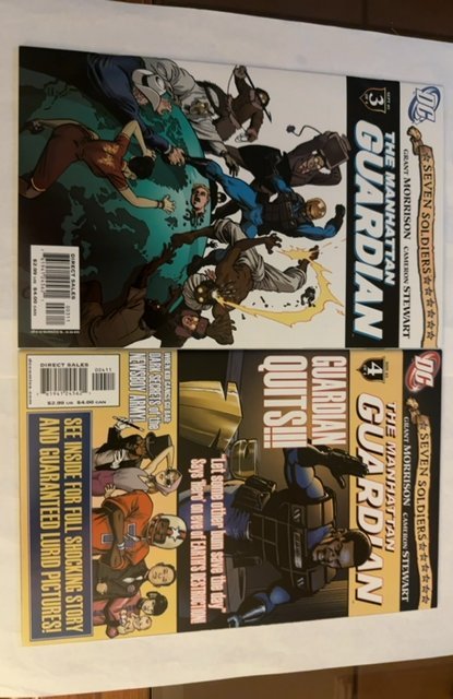 Seven Soldiers: The Manhattan Guardian #1-4 SET