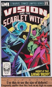 VISION AND THE SCARLET WITCH #1 (Feb 1983) NM- 9.2, white.